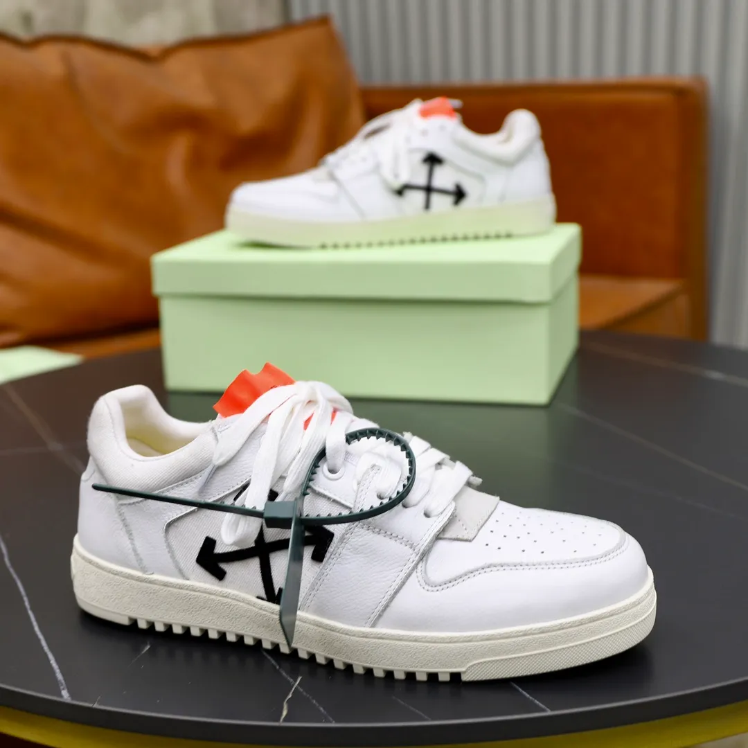 Men's shoes: 462💰💶【off-white】👫 Original one-to-one replica, high-end quality🥳The latest model has not been listed on the official website yet, the top version. Fabric: Imported original leather splicing Lining: Imported breathable mesh Outsole: Original rubber soft, light and wear-resistant Outsole Male 38-44 (customized for 45 and 46)
